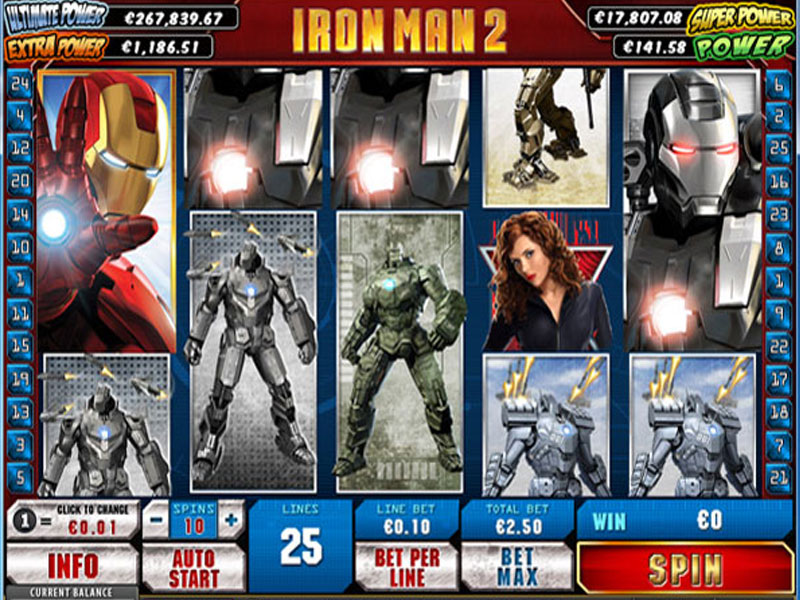 Online casino iron man 2