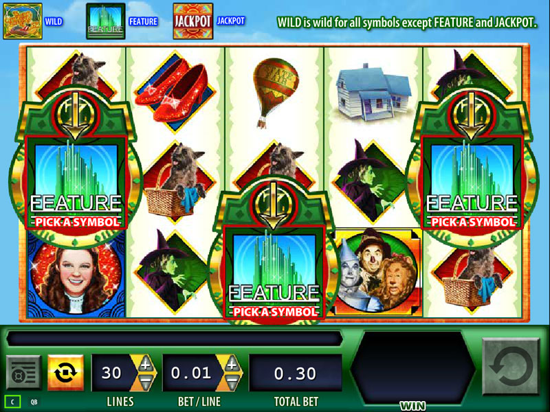 Wizard Oz Casino Game