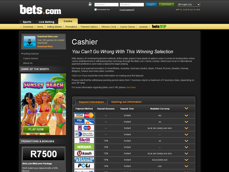 play casino games online