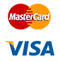MasterCard and Visa Accepted