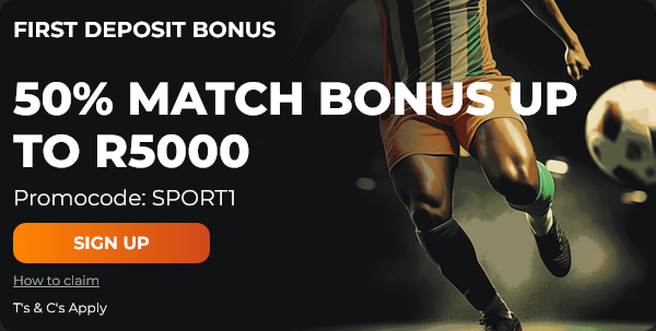 JabulaBets First Deposit Welcome Bonus