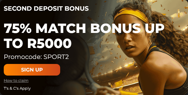 JabulaBets Second Deposit Welcome Bonus