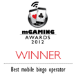 Voted Best Mobile Bingo Operater 2014